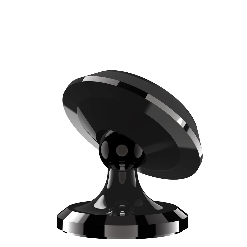 Porodo 3 Circular Discs Magnetic Car Mount - Black-0 Porodo 3 Circular Discs Magnetic Car Mount - Black-0