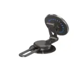 Porodo Magsafe Charging Transparent Phone Mount 360° Rotating Base - Black-138707