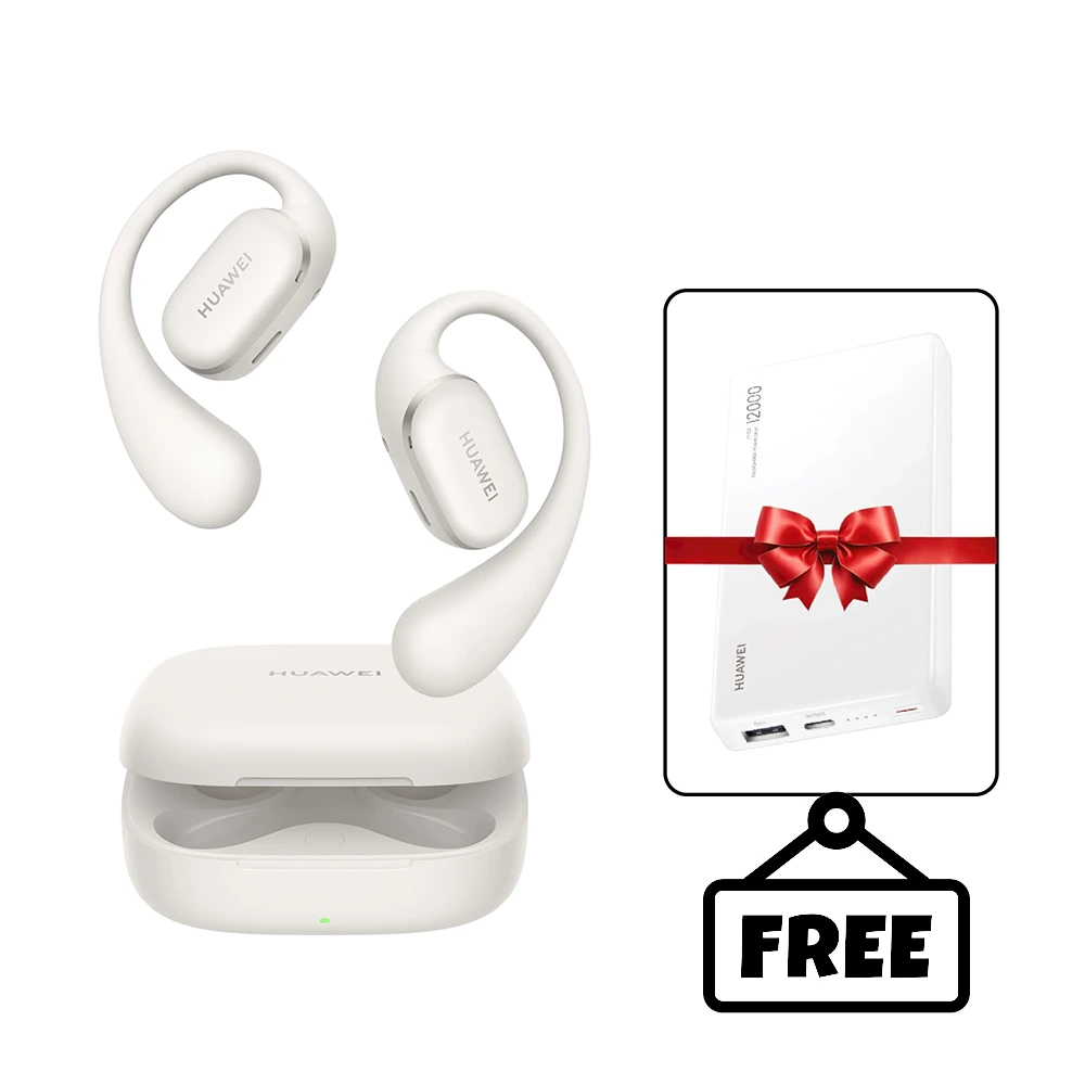 Huawei Earphones Freearc - Grey With Free Huawei Cp12s 12000 40w Supercharge Power Bank-0 Huawei Earphones Freearc - Grey With Free Huawei Cp12s 12000 40w Supercharge Power Bank-0