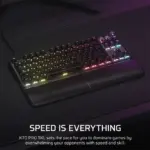 Corsair K70 Pro Tkl- Red Mgx V2 Switch Wired Gaming Keyboard With Rapid Trigger - Black-138971