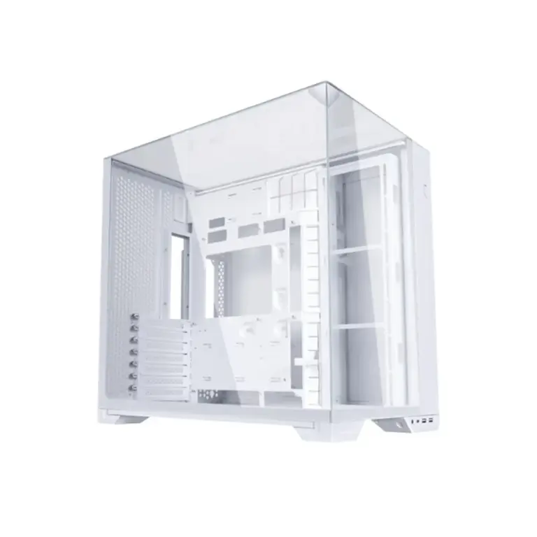Lian Li O11 Vision Compact Tempered Glass Atx Mid-tower Gaming Pc Case - White-0