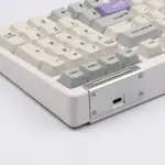 Cidoo Abm098 1800 Compact Via Gasket Mount Hot Swappable Mechanical Gaming Keyboard - Grey (English)-138979