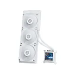 LIAN LI Hydro-Shift LCD 360mm RGB Liquid CPU Cooler - White-139211