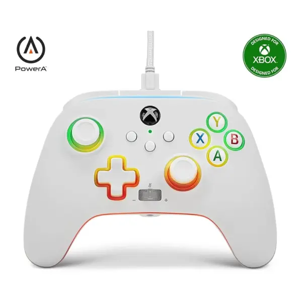 PowerA Spectra Infinity Enhanced Wired Controller for Xbox Series X|S (White)-0