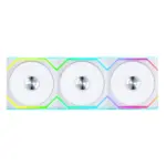 LIAN LI UNI FAN SL Wireless 120mm ARGB Case Fans (3 Pack) - White-0