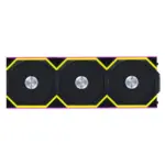 LIAN LI UNI FAN SL Wireless 120mm ARGB Case Fans (3 Pack) - Black-0