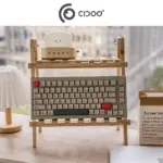 Cidoo V75 Pro 81 Keys Gasket Tri-mode Via Programmable Mechanical Keyboard (English)-139513