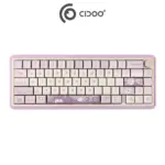Cidoo Nebula 65% Via-programmable Wired/wireless Mechanical Keyboard - Purple (English)-thumbnail