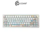 Cidoo Nebula 65% Via-programmable Wired/wireless Mechanical Keyboard - Blue (English)-thumbnail