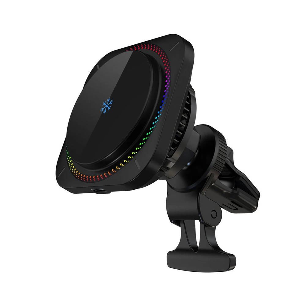 Powerology Qi2 Standard - 15W Compatible With iPhone15 MagSafe Fast Charger-0 Powerology Qi2 Standard - 15W Compatible With iPhone15 MagSafe Fast Charger-0