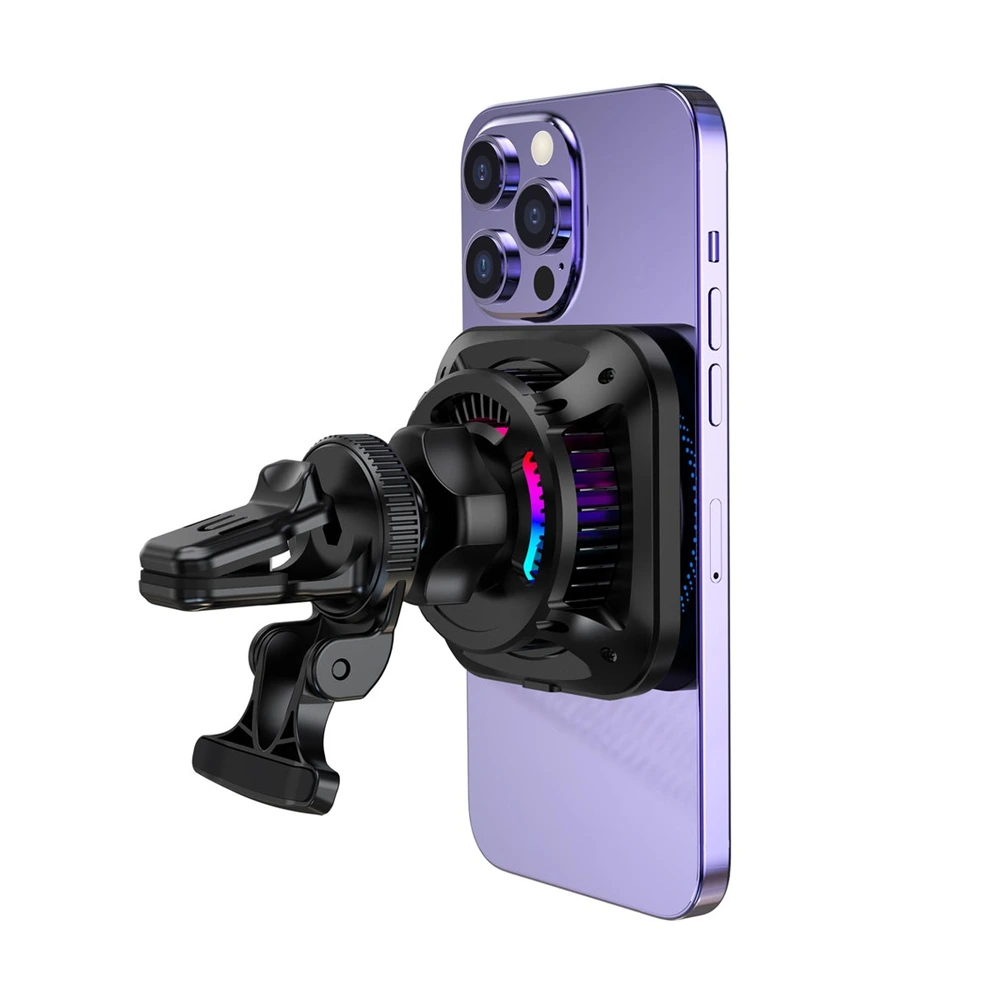 Powerology Qi2 Standard - 15W Compatible With iPhone15 MagSafe Fast Charger-139068 Powerology Qi2 Standard - 15W Compatible With iPhone15 MagSafe Fast Charger-139068