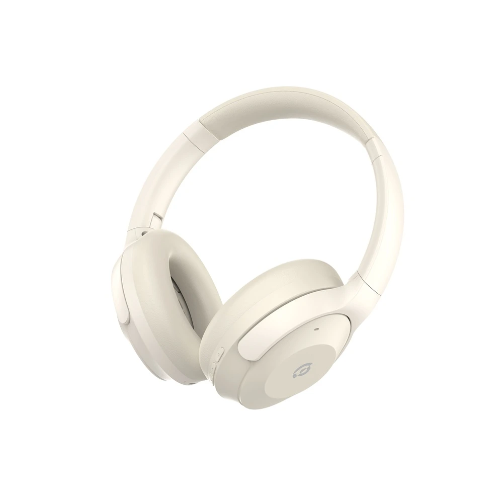 Powerology Hybrid ANC Headphone - Cream-0 Powerology Hybrid ANC Headphone - Cream-0