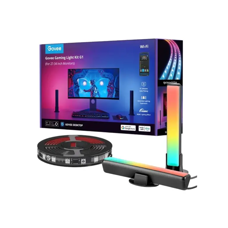 Govee PC monitor back Light & Light Bar 27-34 inches (sync by PC Software) support Matter - H6608-0