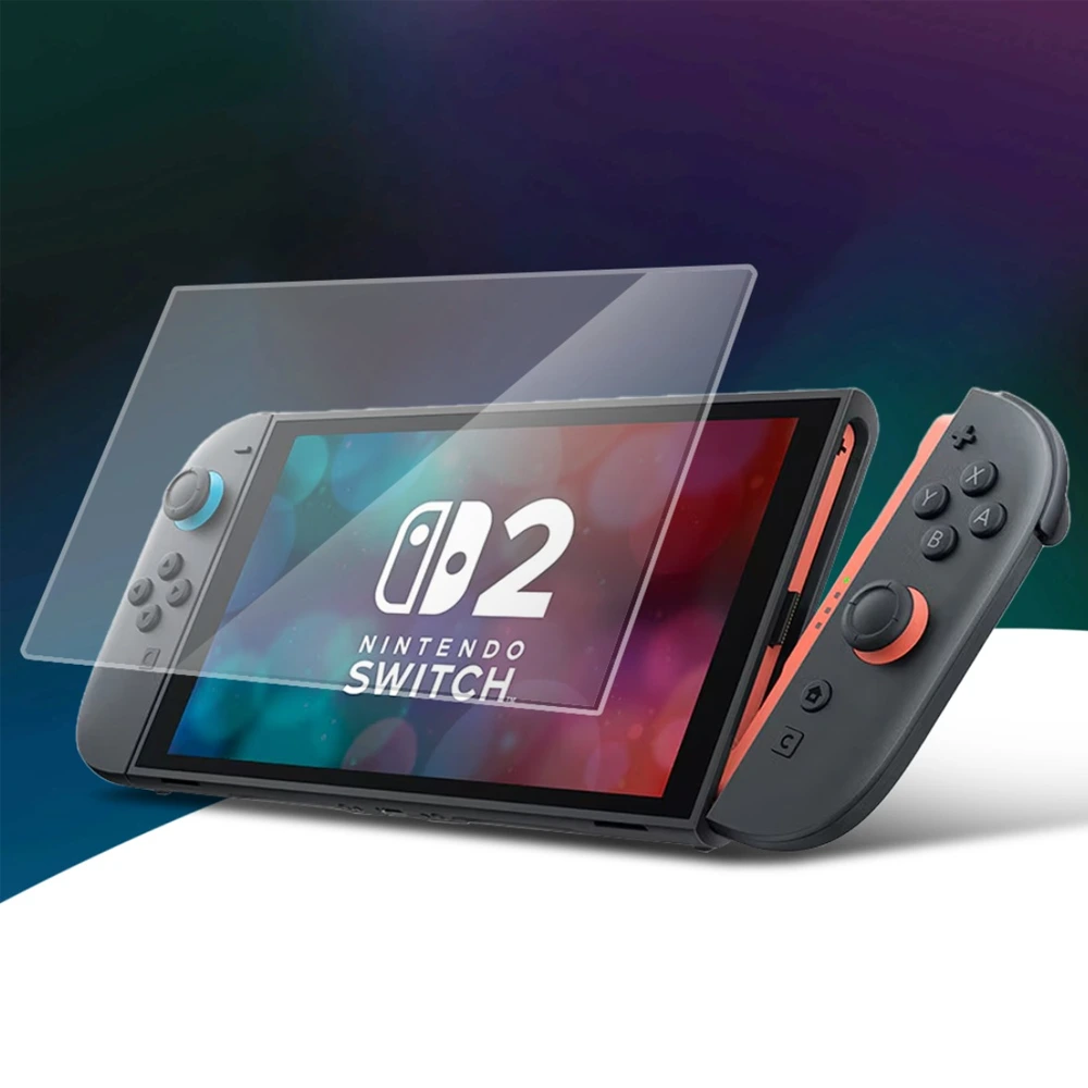 Tempered Film For Nintendo Switch 2 (2 Pcs)-0 Tempered Film For Nintendo Switch 2 (2 Pcs)-0