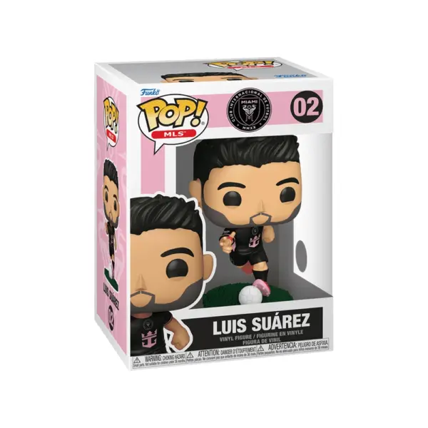Funko Pop: Football- Inter Miami Cf Luis Suarez (Away Jersey)-0