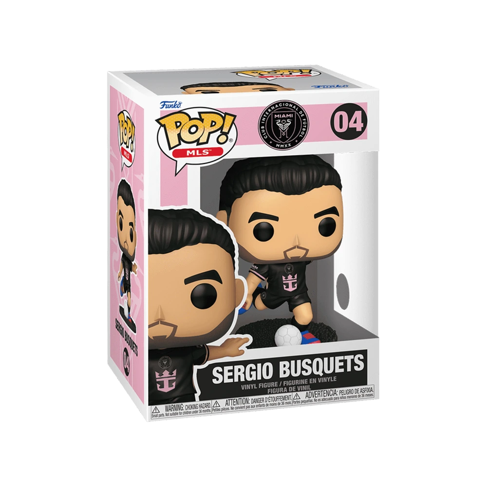Funko Pop: Football- Inter Miami Cf Sergio Busquets (Away Jersey)-0 Funko Pop: Football- Inter Miami Cf Sergio Busquets (Away Jersey)-0