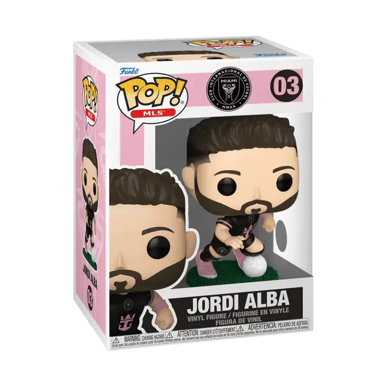 Funko Pop: Football- Inter Miami Cf Jordi Alba (Away Jersey)-0