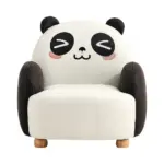 Linsy Kids Mini Sofa Chair - Black & White-139364