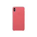 Apple Leather Case For Iphone Xs Max - Peony Pink -0