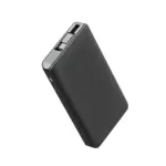 Powerology 10000mah Retractable Cable Power Bank - Black-0