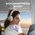 Anker Soundcore Space One Pro Wireless Noise Cancelling Headphones - Cream White-139733