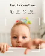 Eufy Wifi Baby Monitor E21 4K - White-140219