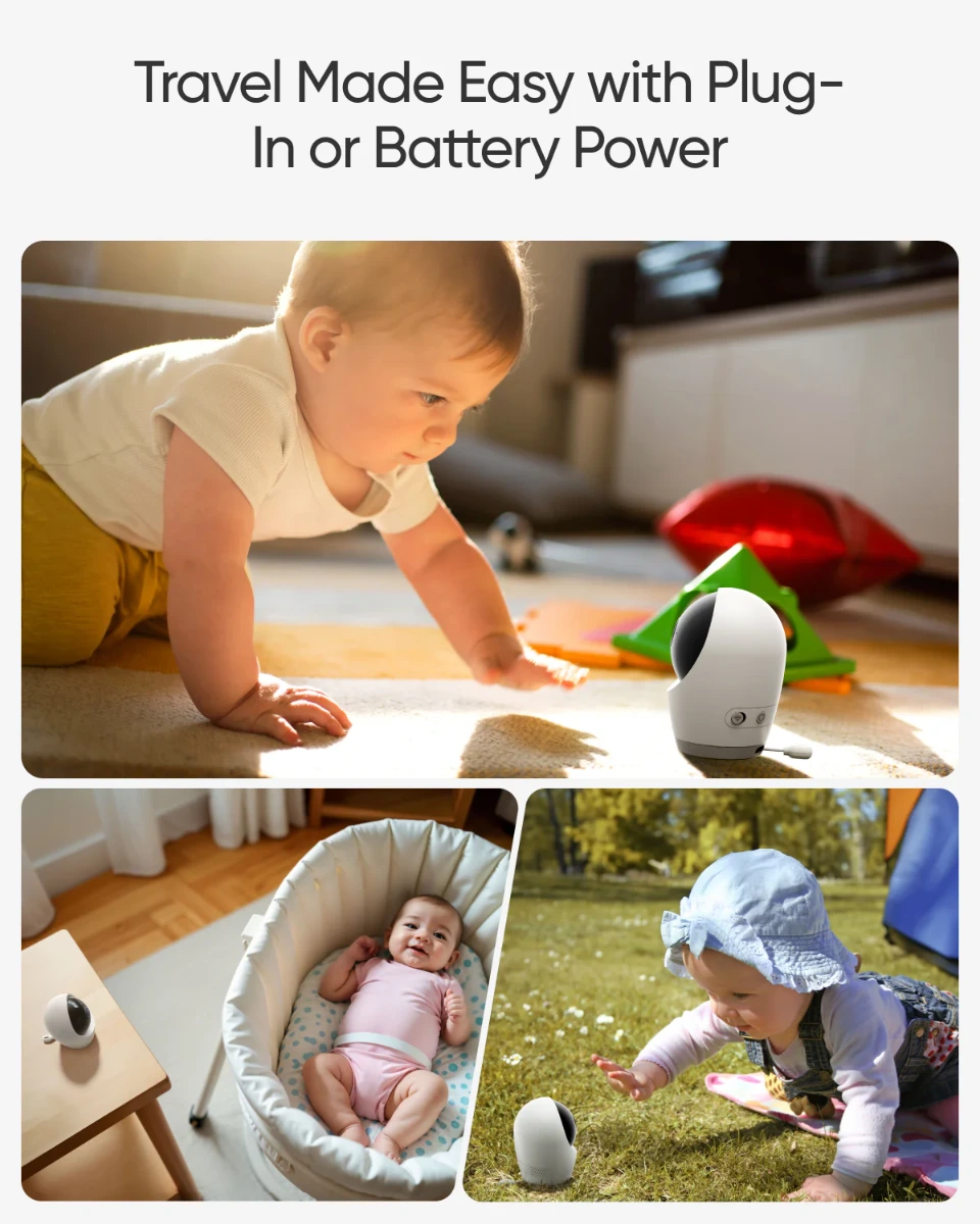 Eufy Wifi Baby Monitor E21 4K - White-140218 Eufy Wifi Baby Monitor E21 4K - White-140218