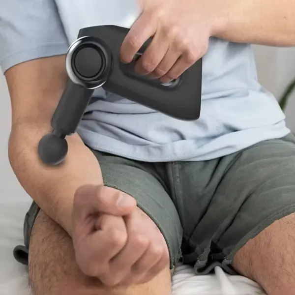 Powerology Full-Body Massage Gun - Black-0