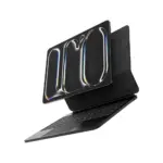 Powerology Smartcase Pro+ Wireless Keyboard Case for iPad Pro 13” (M4) - Black Arabic Lay Out-thumbnail