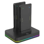 4 in1 RGB JoyCon Charging Dock For Nintendo Switch 2 - Black-140632
