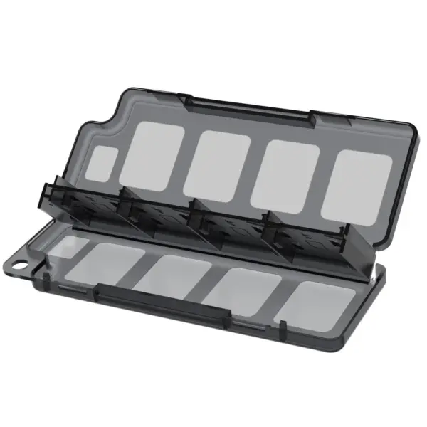 8 in1game card PP Bag For Nintendo Switch 2 - Black-0