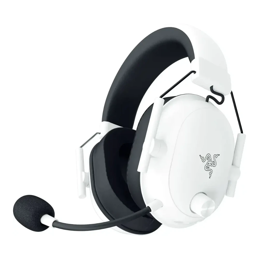 Razer Blackshark V2 Hyperspeed Wireless Gaming Headset - White-0 Razer Blackshark V2 Hyperspeed Wireless Gaming Headset - White-0