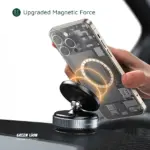 Green Lion Magno Flex Vacuum Suction Holder - Black-0