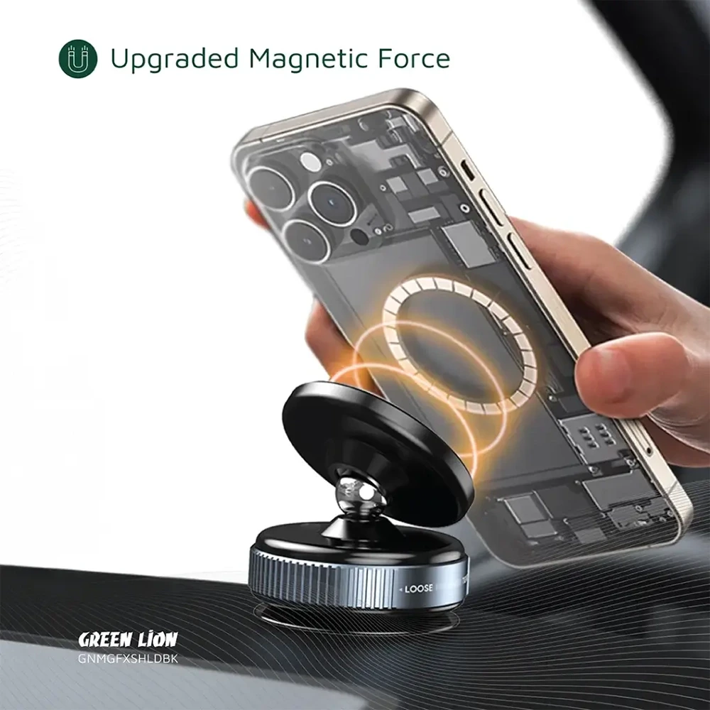 Green Lion Magno Flex Vacuum Suction Holder - Black-0 Green Lion Magno Flex Vacuum Suction Holder - Black-0