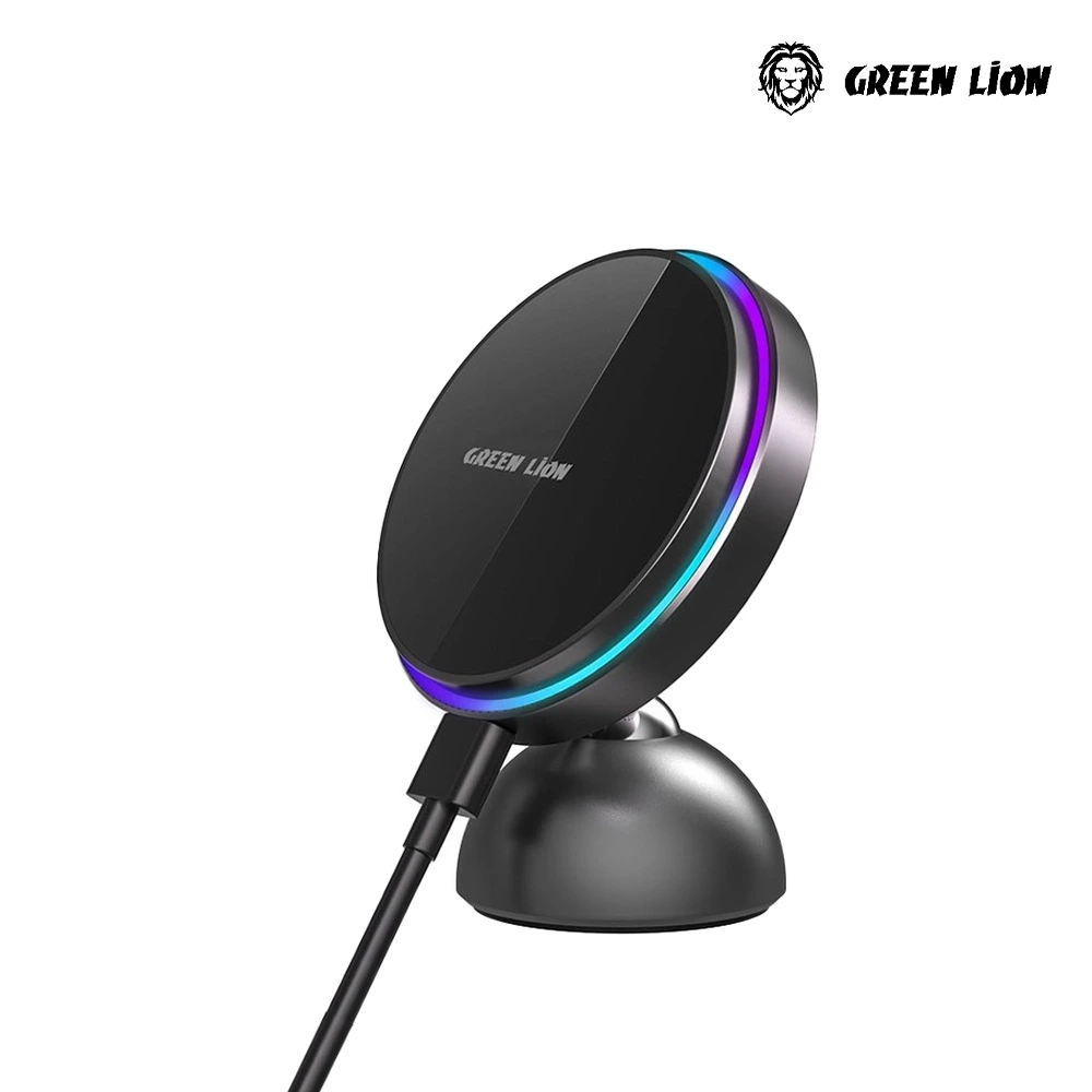 Green Lion Magprime Car Charger Holder - Black-thumbnail Green Lion Magprime Car Charger Holder - Black-thumbnail