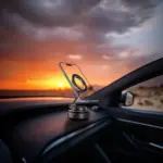 Green Lion GX-34 Suction Phone Holder - Black-0