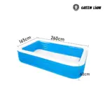 Green Lion Inflatable Small Swimming Pool - Blue-139570