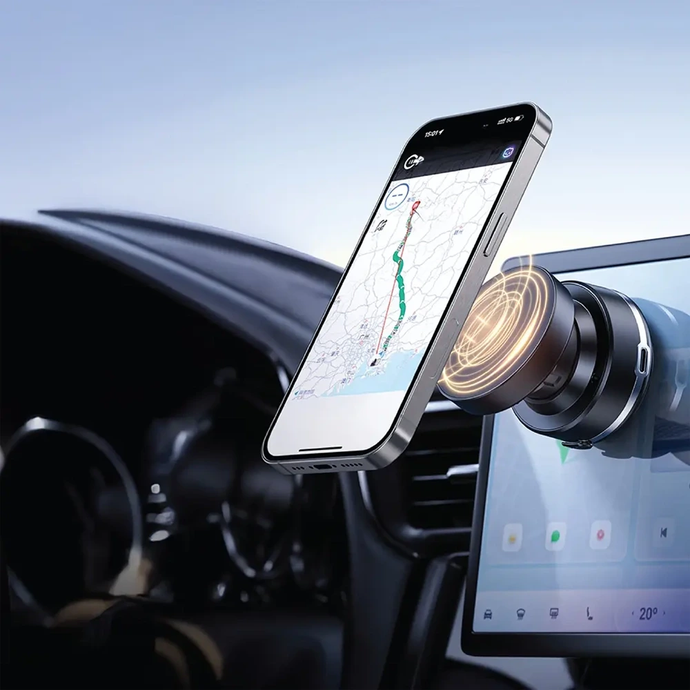 Green Lion GX-33 Auto Suction Phone Holder - Black-0 Green Lion GX-33 Auto Suction Phone Holder - Black-0