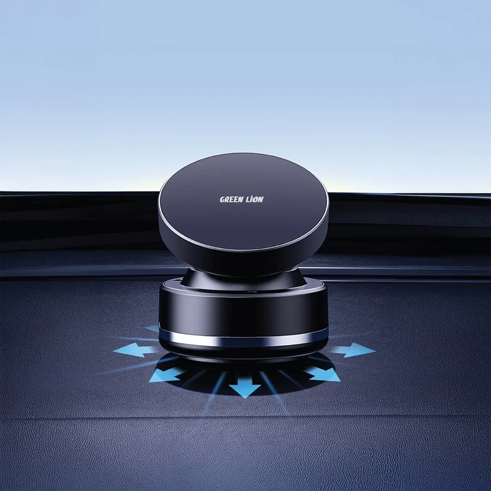 Green Lion GX-33 Auto Suction Phone Holder - Black-139580 Green Lion GX-33 Auto Suction Phone Holder - Black-139580