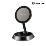 Green Lion Rotatable MagSafe Holder - Black-thumbnail
