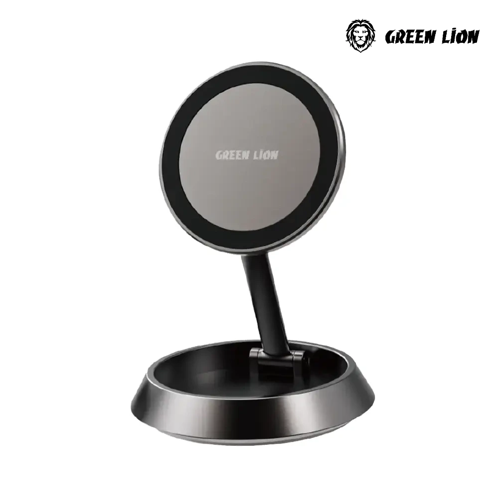 Green Lion Rotatable MagSafe Holder - Black-thumbnail Green Lion Rotatable MagSafe Holder - Black-thumbnail