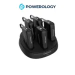 Powerology × 5 10000mAh Power Bank Station - Black-thumbnail