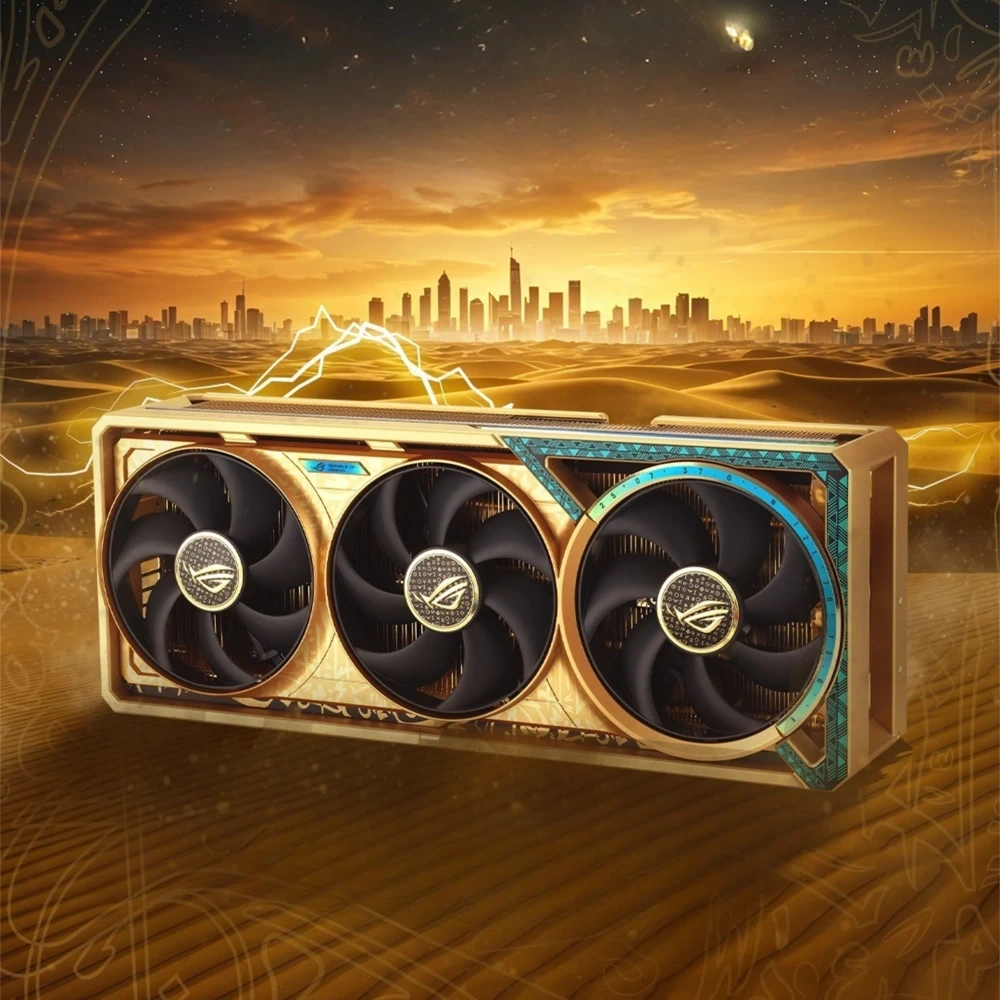 Asus Rog Astral Geforce Rtx™ 5090 Dhahab Edition-0 Asus Rog Astral Geforce Rtx™ 5090 Dhahab Edition-0