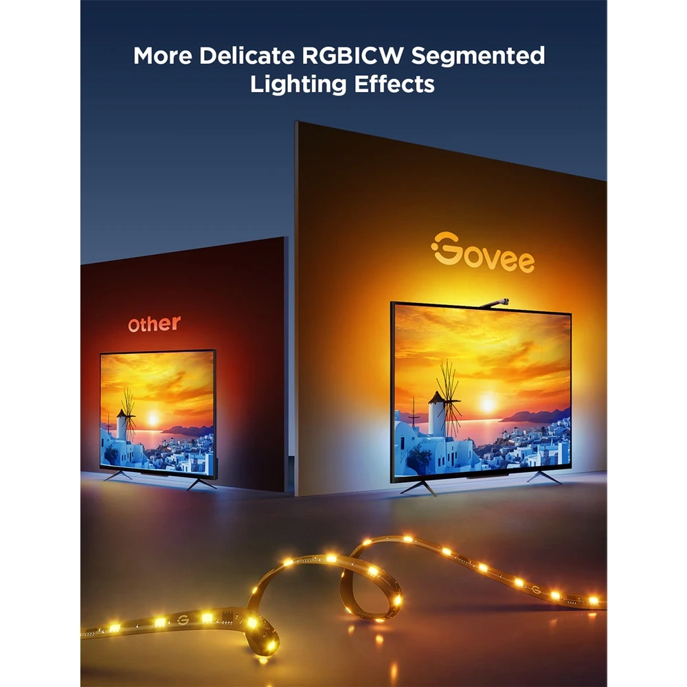 Govee Tv Backlight 3 Lite (For 75-85 Inch Tvs)-139718 Govee Tv Backlight 3 Lite (For 75-85 Inch Tvs)-139718