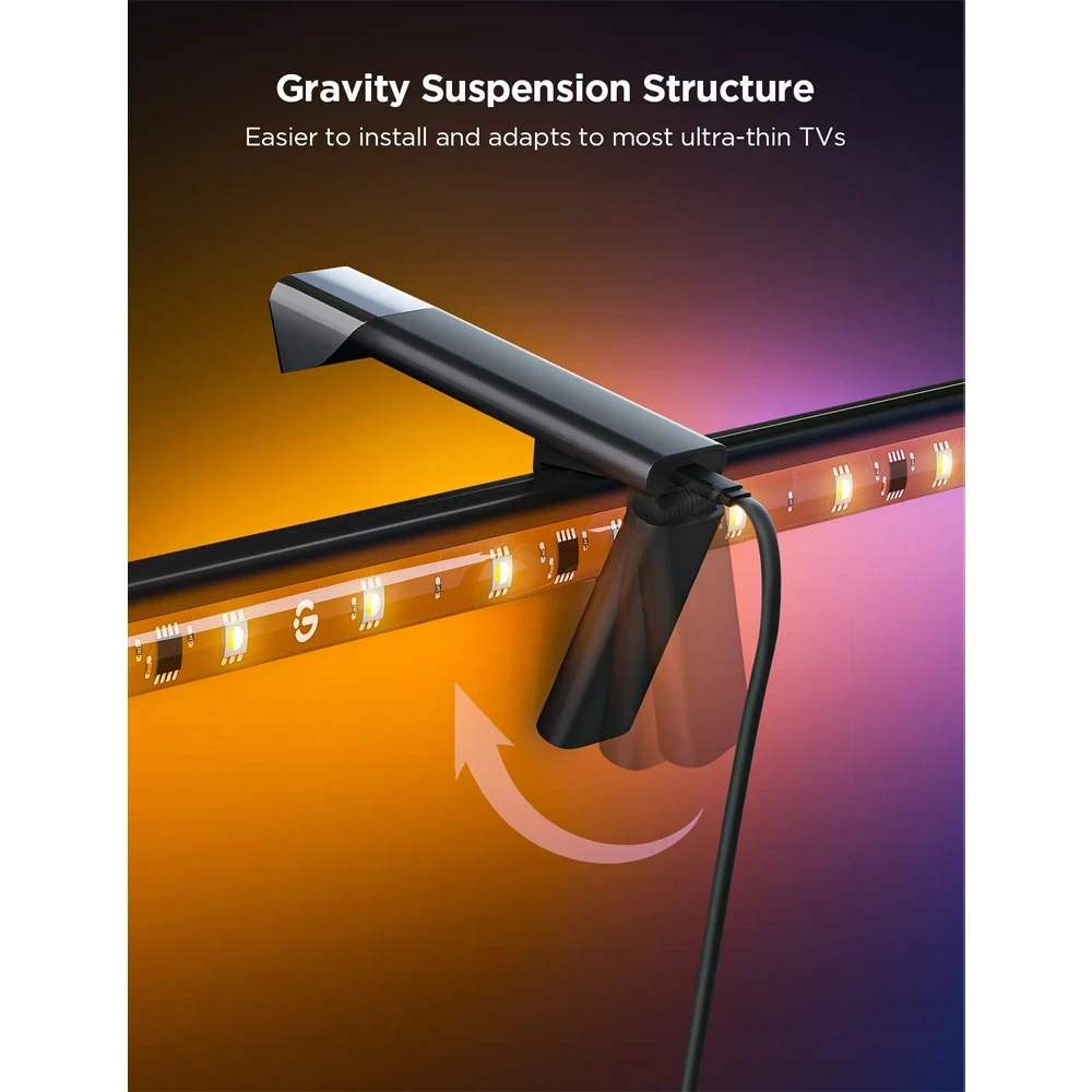 Govee Tv Backlight 3 Lite (For 75-85 Inch Tvs)-139719 Govee Tv Backlight 3 Lite (For 75-85 Inch Tvs)-139719