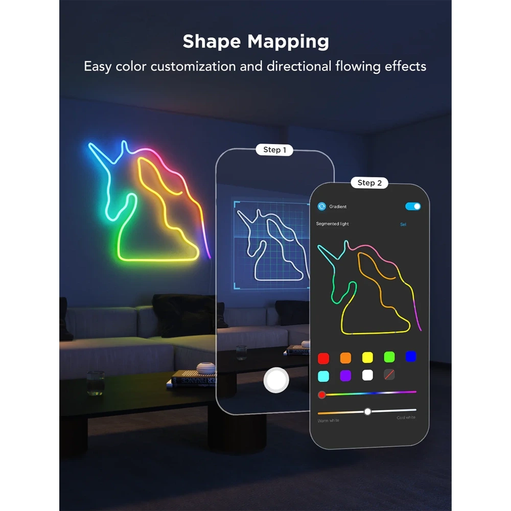 Govee Neon Rope Light 2 (9.8ft)-139727 Govee Neon Rope Light 2 (9.8ft)-139727