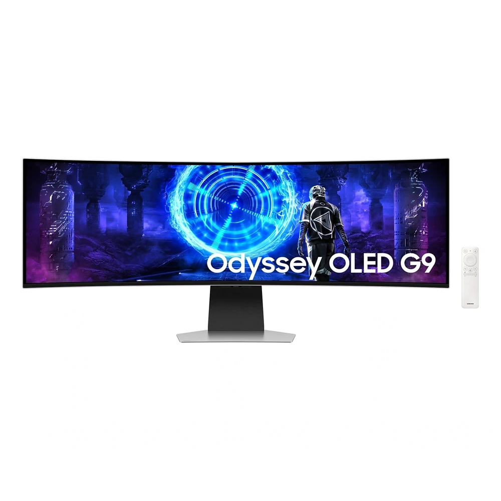 SAMSUNG 49″ Odyssey OLED G9 DG952S Curved Smart 240Hz 0.03ms DQHD HDR Speaker Gaming Monitor-thumbnail SAMSUNG 49″ Odyssey OLED G9 DG952S Curved Smart 240Hz 0.03ms DQHD HDR Speaker Gaming Monitor-thumbnail