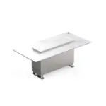 Smart Dining Table - White/grey-139814