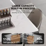 Smart Dining Table - White/grey-139817