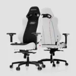 VERTAGEAR SL5800 Audi Rs Edition Gaming Chair - White/black-139884